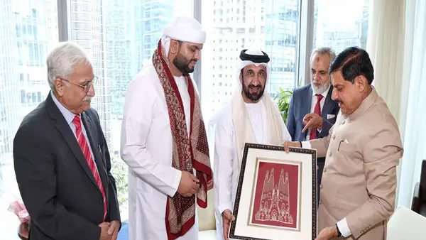 FCCI Seccy Gen, CM Yadav Explore UAE-MP Growth Sectors Together 4 FCCI Seccy Gen