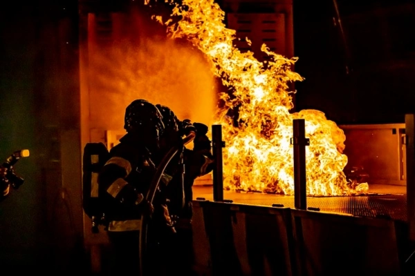 Massive Ras Al Khaimah Factory Fire Contained Swiftly; No Casualties Reported