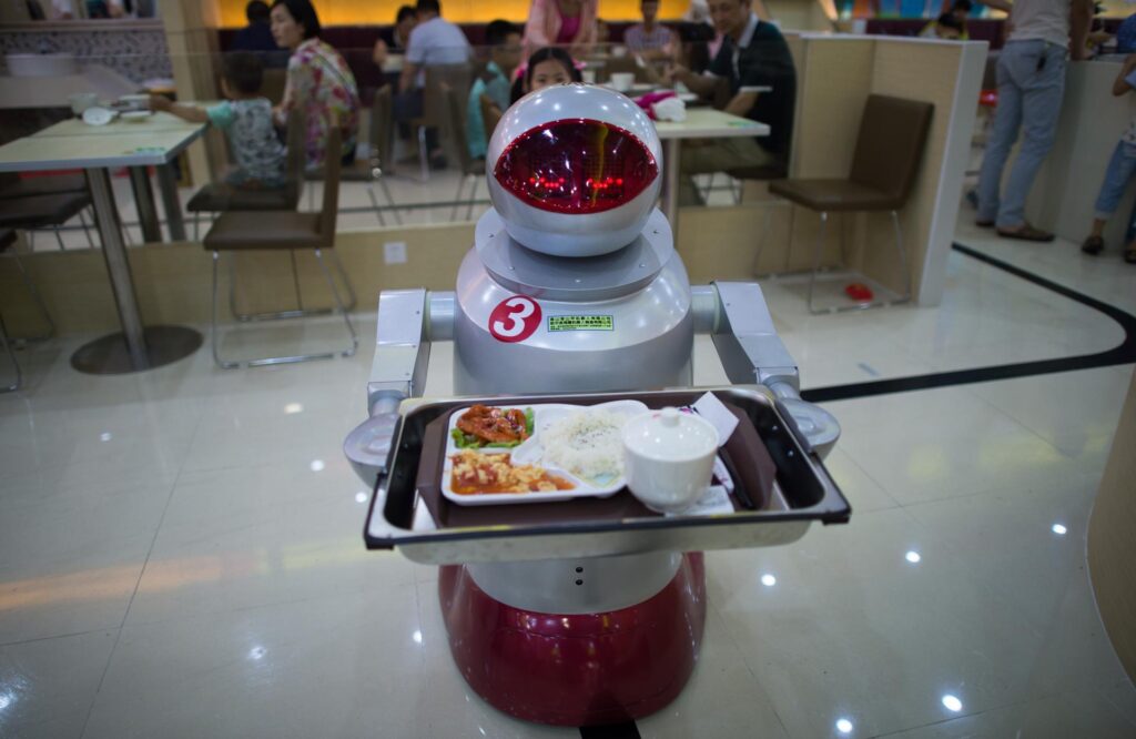 Top 12 Unique Restaurants in Dubai You Need to Try 8 RoboCafe (Dubai Festival City Mall)
